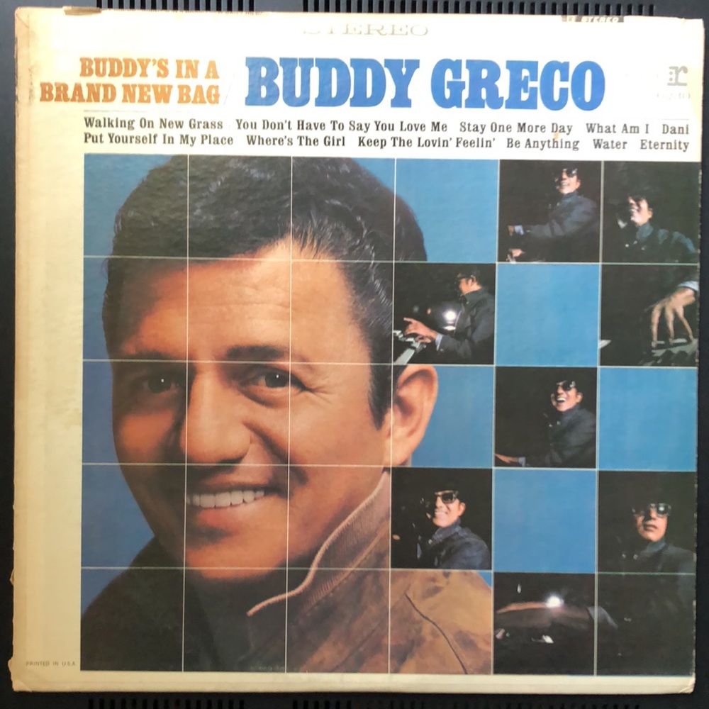Buddy Greco Buddy's In A Brand New Bag Vinyl Lp '66